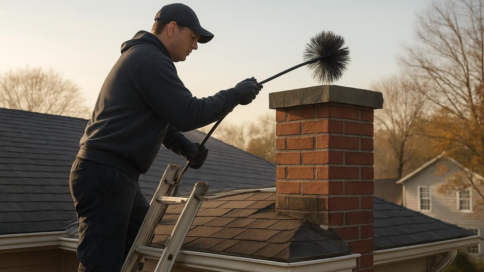 Practical chimney sweep & inspection in Springfield